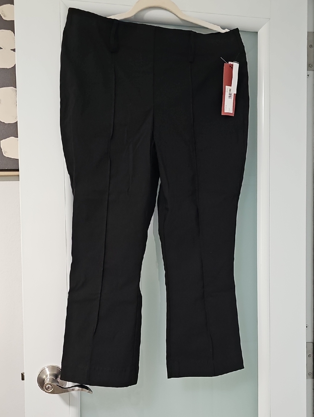 Black Women's Pants with Size L Tag